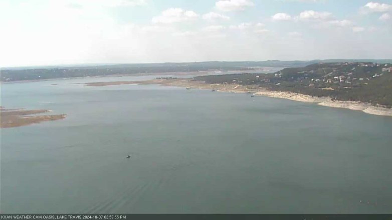 Lake Travis webcam, October 7, 2024 3:00 PM CT