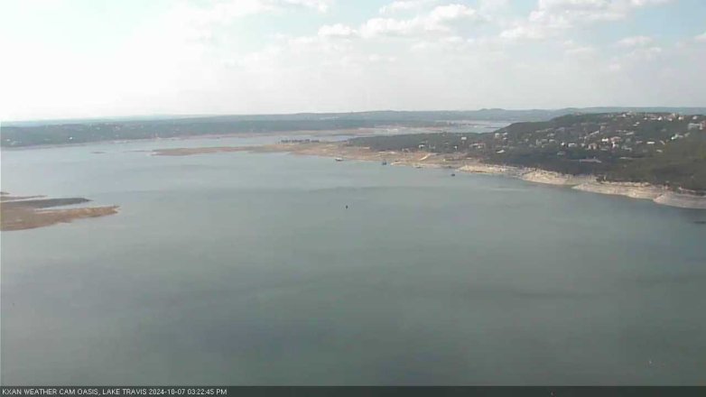 Lake Travis webcam, October 7, 2024 3:25 PM CT