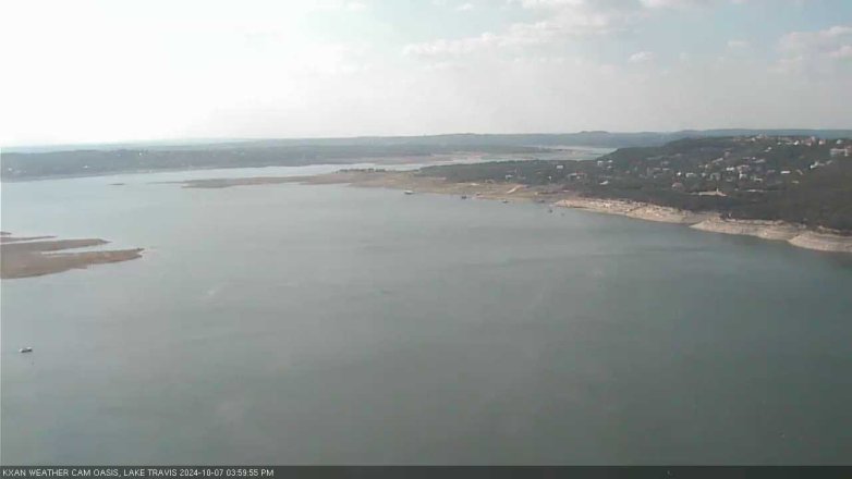 Lake Travis webcam, October 7, 2024 4:00 PM CT