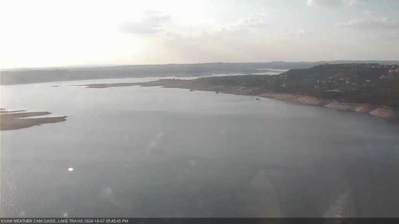 Lake Travis webcam, October 7, 2024 5:45 PM CT