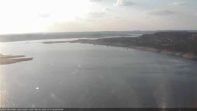Lake Travis webcam, October 7, 2024 6:00 PM CT