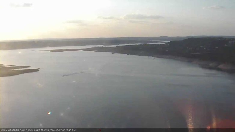 Lake Travis webcam, October 7, 2024 6:25 PM CT