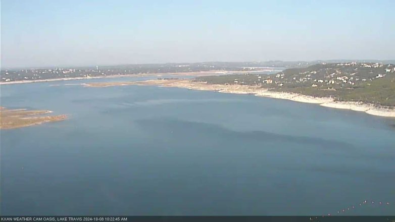 Lake Travis webcam, October 8, 2024 10:25 AM CT