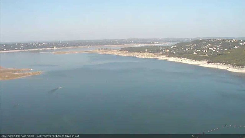 Lake Travis webcam, October 8, 2024 10:45 AM CT
