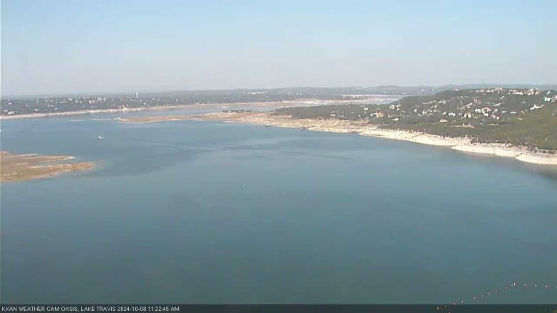 Lake Travis webcam, October 8, 2024 11:25 AM CT