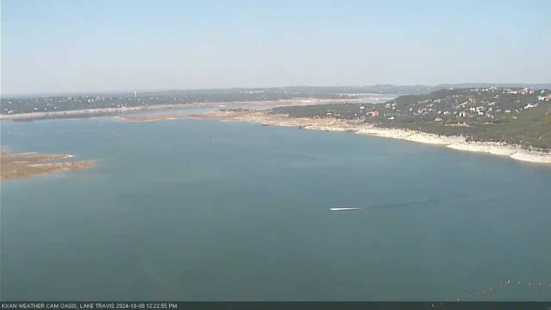 Lake Travis webcam, October 8, 2024 12:25 PM CT