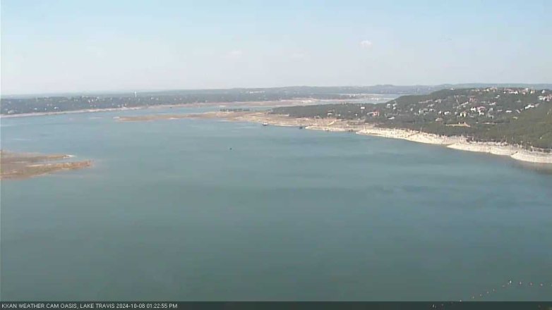 Lake Travis webcam, October 8, 2024 1:25 PM CT