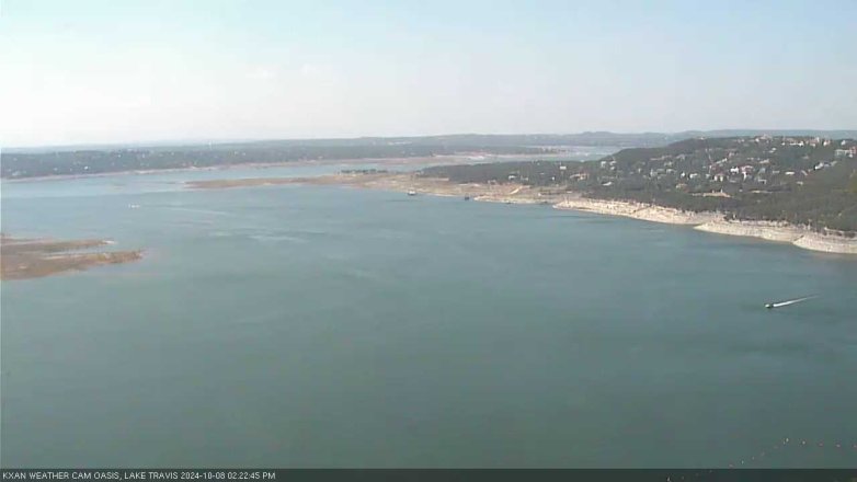 Lake Travis webcam, October 8, 2024 2:25 PM CT