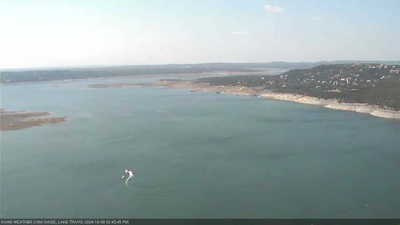 Lake Travis webcam, October 8, 2024 2:45 PM CT