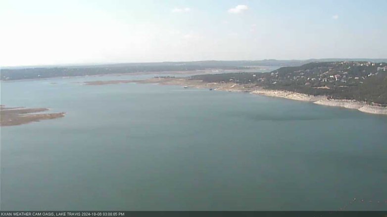 Lake Travis webcam, October 8, 2024 3:00 PM CT