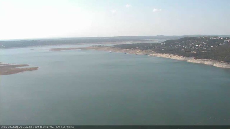 Lake Travis webcam, October 8, 2024 3:25 PM CT