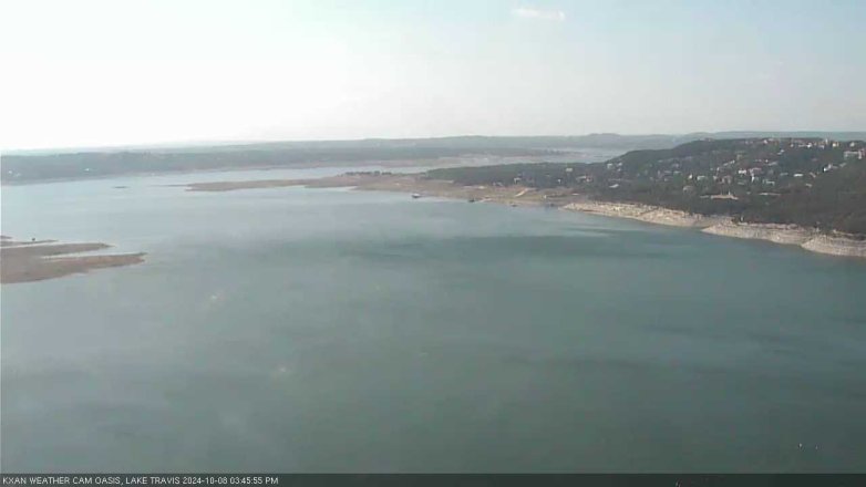 Lake Travis webcam, October 8, 2024 3:45 PM CT