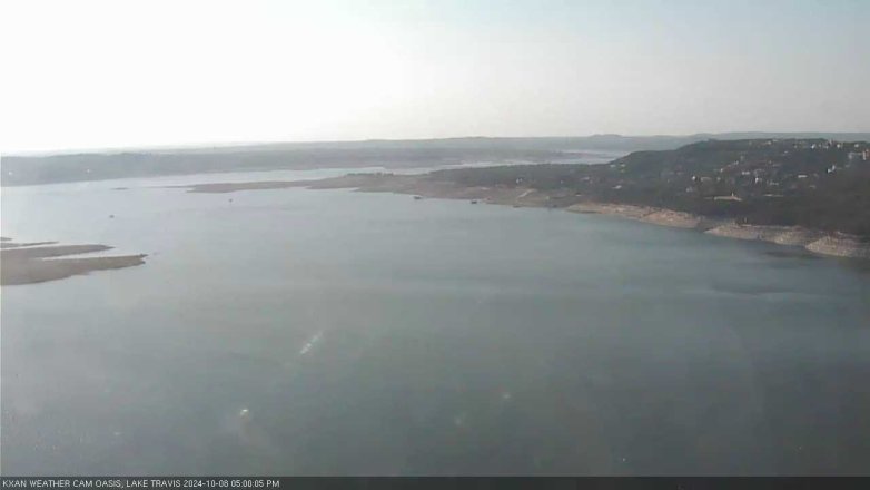 Lake Travis webcam, October 8, 2024 5:00 PM CT