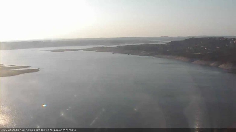 Lake Travis webcam, October 8, 2024 6:00 PM CT
