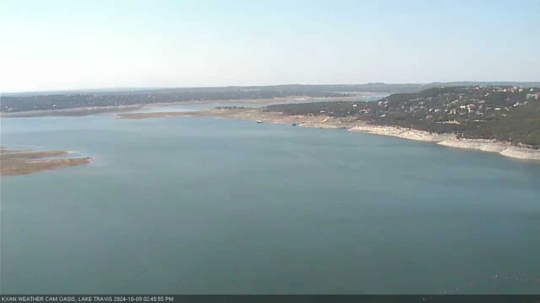Lake Travis webcam, October 9, 2024 2:45 PM CT