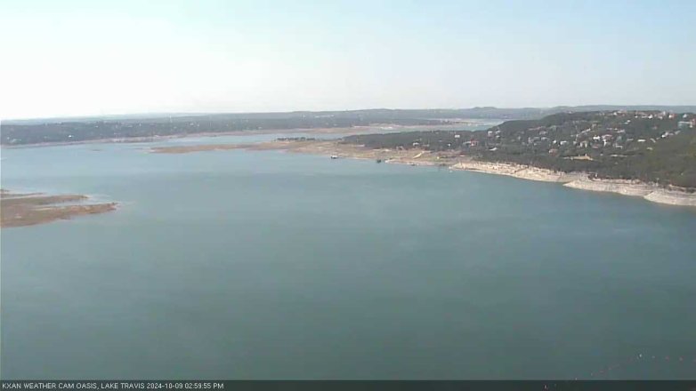 Lake Travis webcam, October 9, 2024 3:00 PM CT