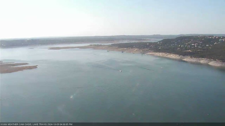 Lake Travis webcam, October 9, 2024 4:00 PM CT