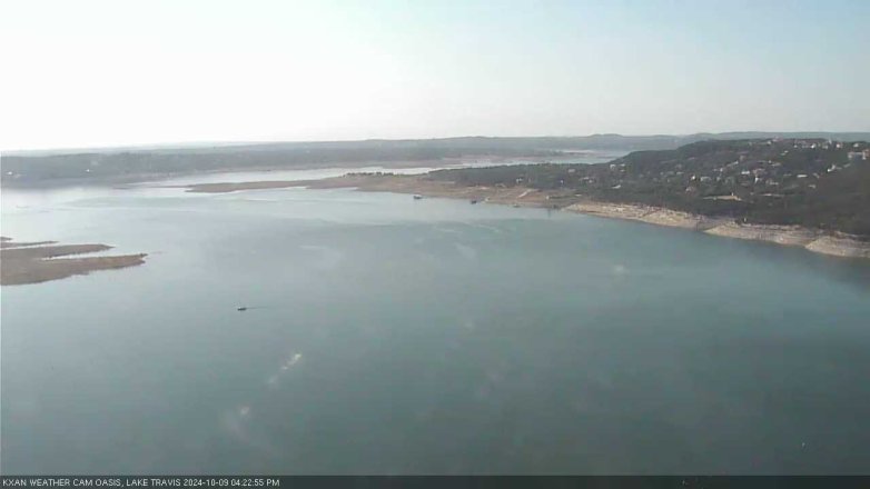 Lake Travis webcam, October 9, 2024 4:25 PM CT
