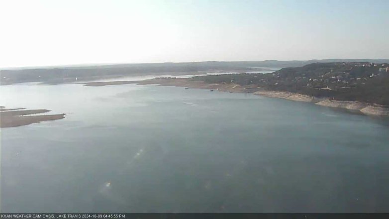 Lake Travis webcam, October 9, 2024 4:45 PM CT