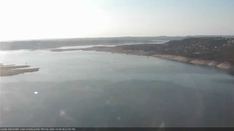 Lake Travis webcam, October 9, 2024 5:25 PM CT