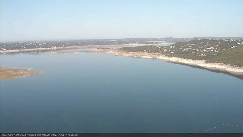 Lake Travis webcam, October 10, 2024 10:25 AM CT