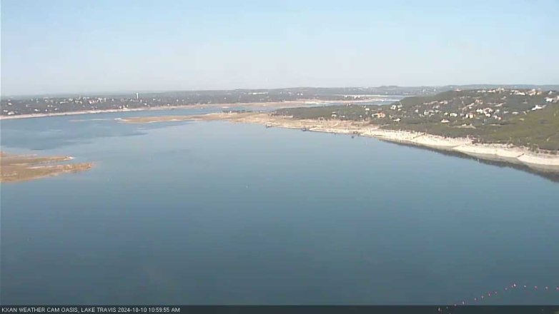Lake Travis webcam, October 10, 2024 11:00 AM CT