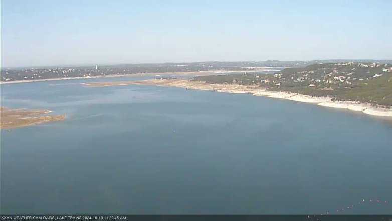 Lake Travis webcam, October 10, 2024 11:25 AM CT