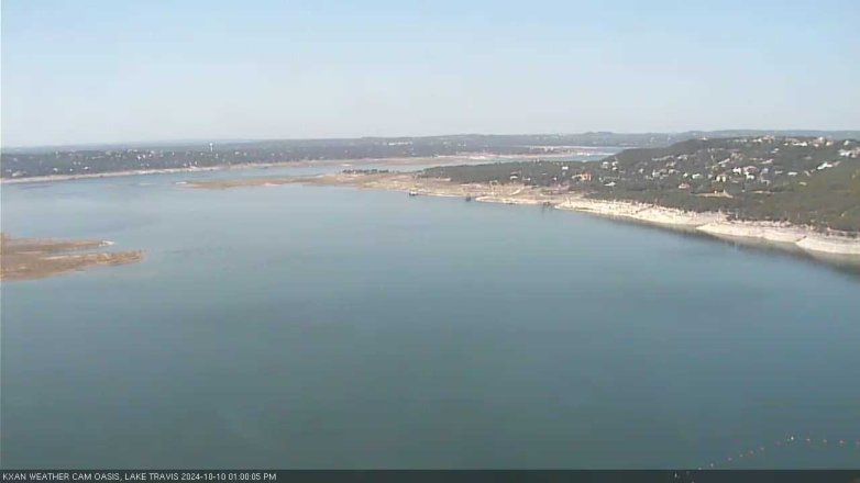 Lake Travis webcam, October 10, 2024 1:00 PM CT