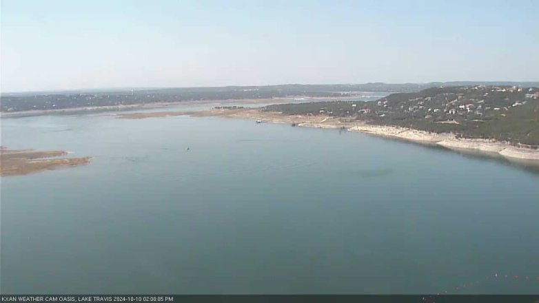 Lake Travis webcam, October 10, 2024 2:00 PM CT