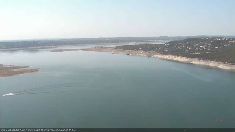 Lake Travis webcam, October 10, 2024 2:45 PM CT