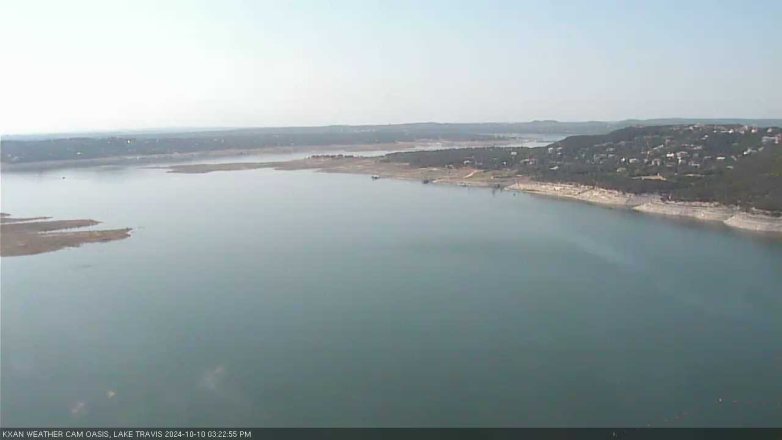Lake Travis webcam, October 10, 2024 3:25 PM CT