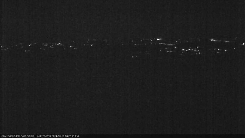 Lake Travis webcam, October 10, 2024 10:25 PM CT