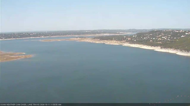 Lake Travis webcam, October 11, 2024 12:00 PM CT