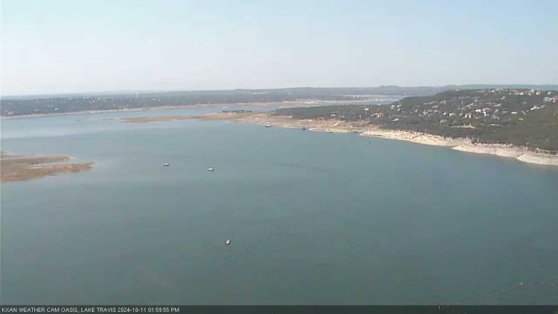 Lake Travis webcam, October 11, 2024 2:00 PM CT