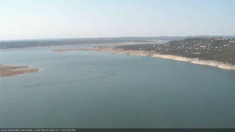 Lake Travis webcam, October 11, 2024 2:25 PM CT