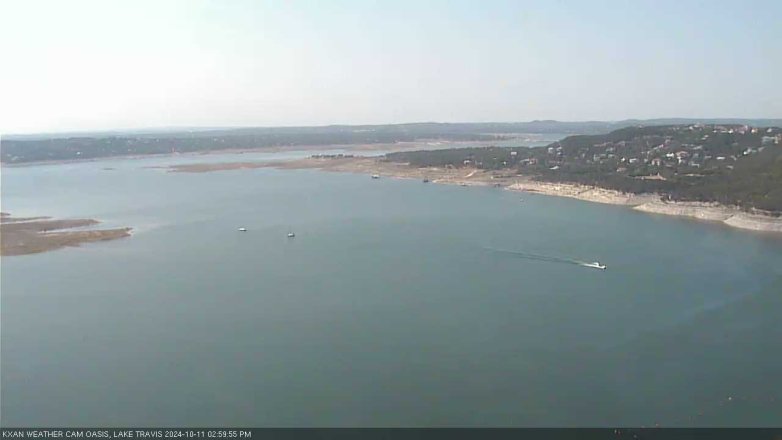 Lake Travis webcam, October 11, 2024 3:00 PM CT