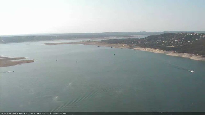 Lake Travis webcam, October 11, 2024 3:45 PM CT