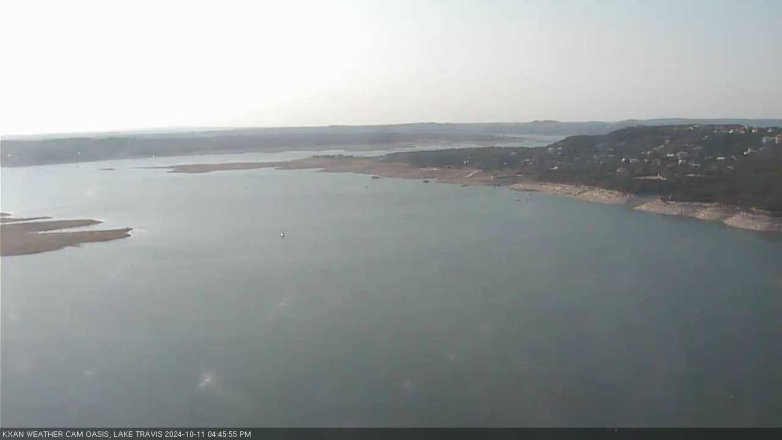 Lake Travis webcam, October 11, 2024 4:45 PM CT