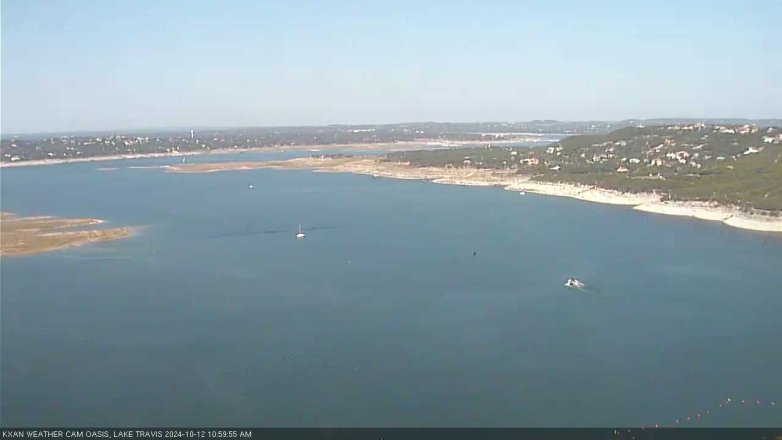 Lake Travis webcam, October 12, 2024 11:00 AM CT