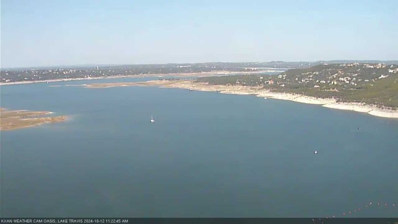 Lake Travis webcam, October 12, 2024 11:25 AM CT