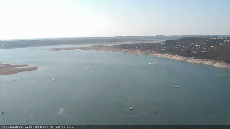 Lake Travis webcam, October 12, 2024 4:00 PM CT