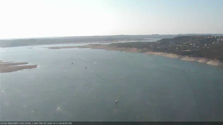 Lake Travis webcam, October 12, 2024 4:45 PM CT