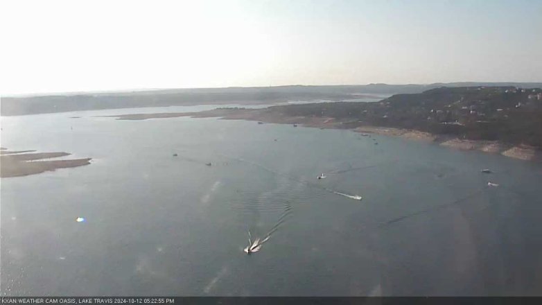 Lake Travis webcam, October 12, 2024 5:25 PM CT