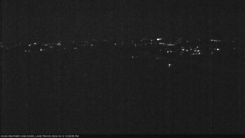 Lake Travis webcam, October 12, 2024 11:00 PM CT