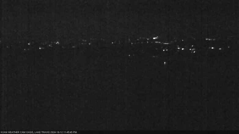 Lake Travis webcam, October 12, 2024 11:45 PM CT
