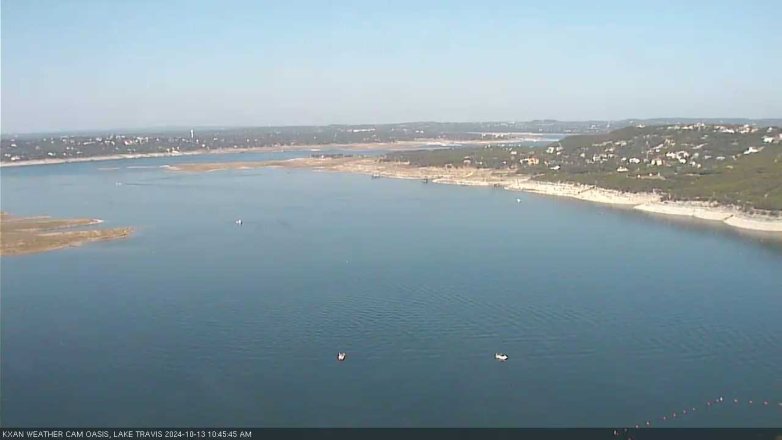 Lake Travis webcam, October 13, 2024 10:45 AM CT