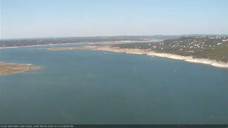 Lake Travis webcam, October 13, 2024 12:45 PM CT