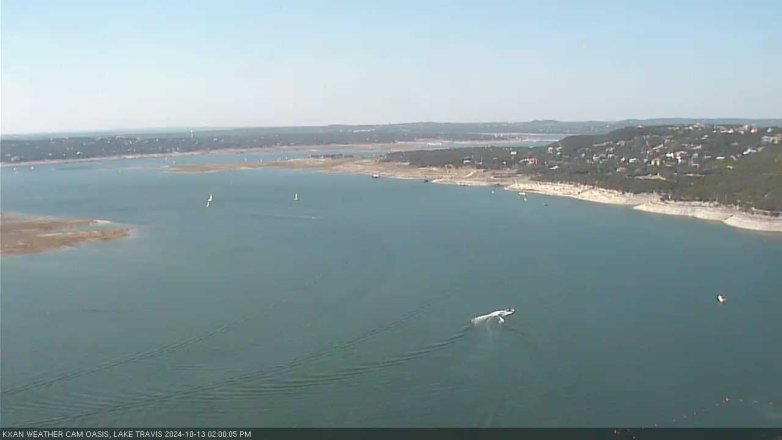 Lake Travis webcam, October 13, 2024 2:00 PM CT
