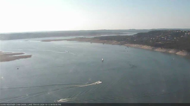 Lake Travis webcam, October 13, 2024 5:00 PM CT
