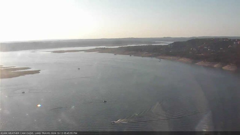 Lake Travis webcam, October 13, 2024 5:45 PM CT